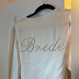 Fleur Du Mal Bride Robe